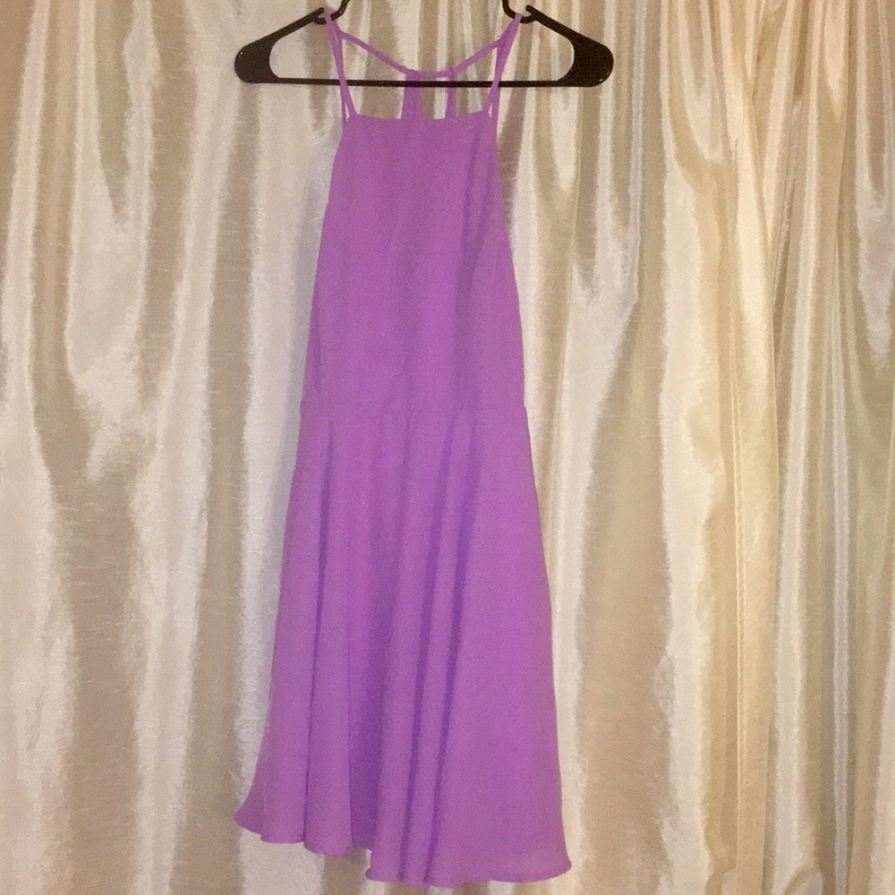 Strappy Orchid Purple Dress